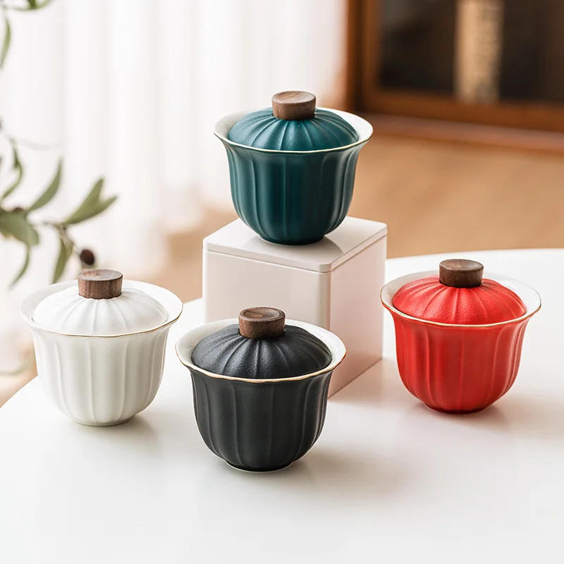 Description Picture 6 of itemGlass Ceramic Travel Tea Set Portable Outdoor Teas Making Equipment One Pot Two Cups Teas Kettle Tea Making Pot Teacup Teaware