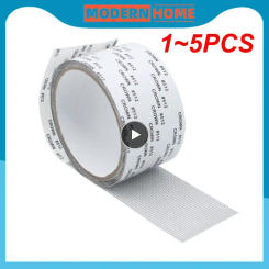 1~5PCS 5x200cm Screen Repair Window Door Waterproof Mosquito Net Patch Self-adhesive Super Fix Mesh Netting Broken Holes