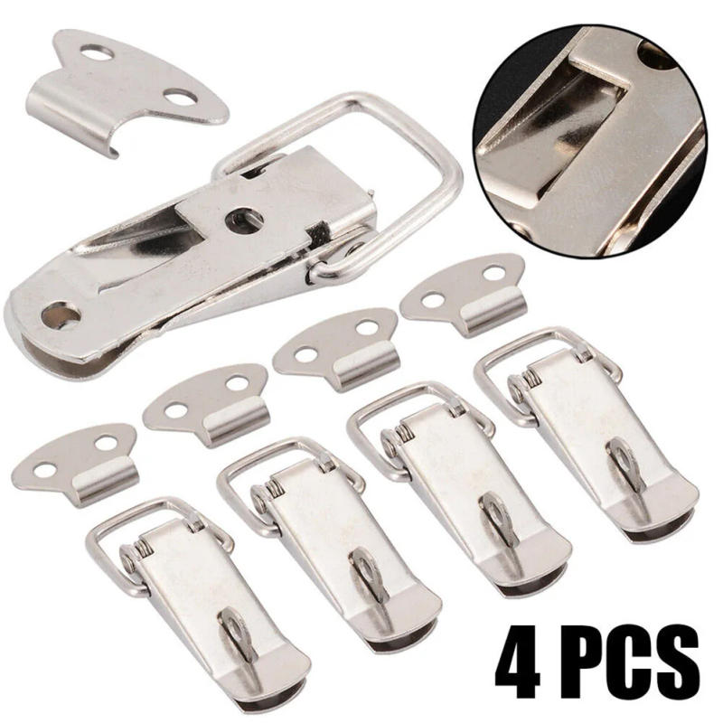 Description Picture 6 of itemMetal Lock Latches Cabinets Home Improvement Door Hardware High Quality Silver Stable 7.2*2.7cm Cold Rolled Steel