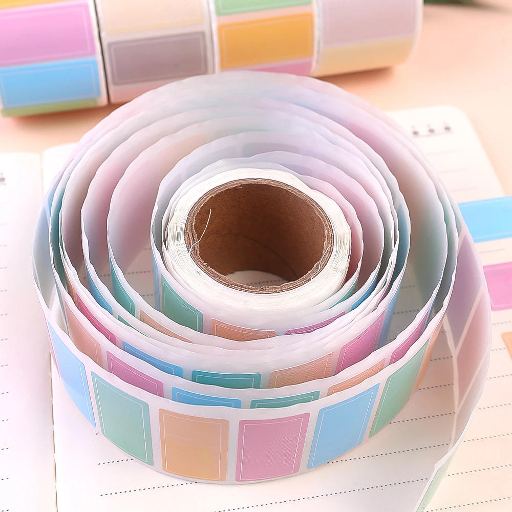 Description Picture 4 of itemWritable Jars Labels Waterproof Spice Sticker Craft Kitchen Sticker Bottles Stationery Gifts Tag DIY Envelope Sealing Sticker