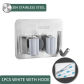 Silver wall shelf