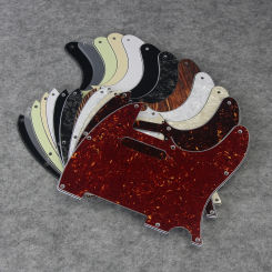 FLEOR 1PCS 8 Holes Electric Guitar Pickguard TL Pick Guard Scratch Plate Fit American/Mexican Standard TL Style Guitar Parts