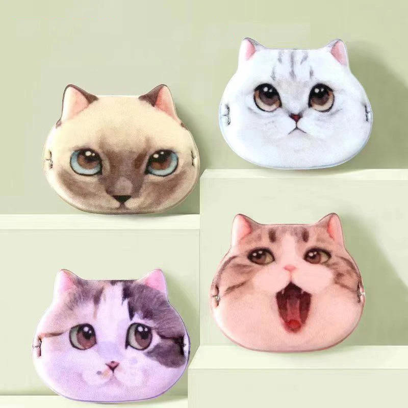 Description Picture 5 of item1/20pcs Cute Cat Puffs Liquid Foundation Cosmetic Makeup Tool Smooth Powder Concealer Beauty Dry and Wet Dual-use Powder Puff