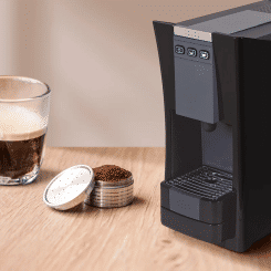 For Essse Espresso Caffe - S.12 Sistema Machine Stianless Steel Reusable Coffee Capsule Espresso Coffee Filter Pods
