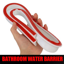 1m Dry and Wet Separation Silicone Water Barriers Bathroom Kitchen Water Stopper Flood Barrier Floor Partition Strips