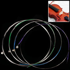 4pcs/lot Professional Violin E-1st / A-2nd / D-3rd / G-4th Strings Set for 4/4 -1/8 Size Violin