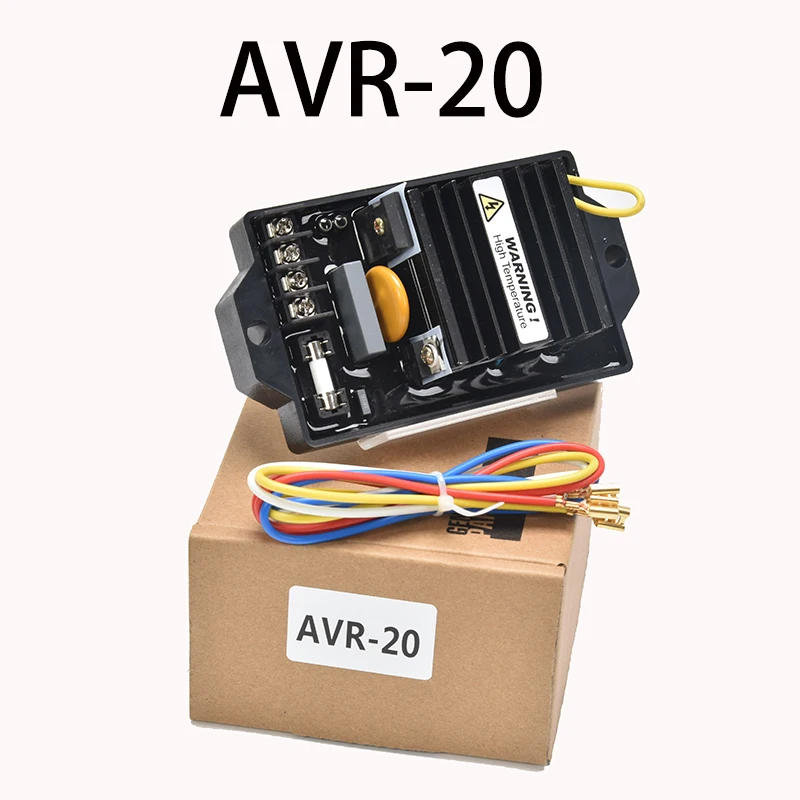 Description Picture 6 of itemAVR-20 AVR20 AVR generator automatic voltage regulator brushless excitation stabilizer control module diesel generator set parts