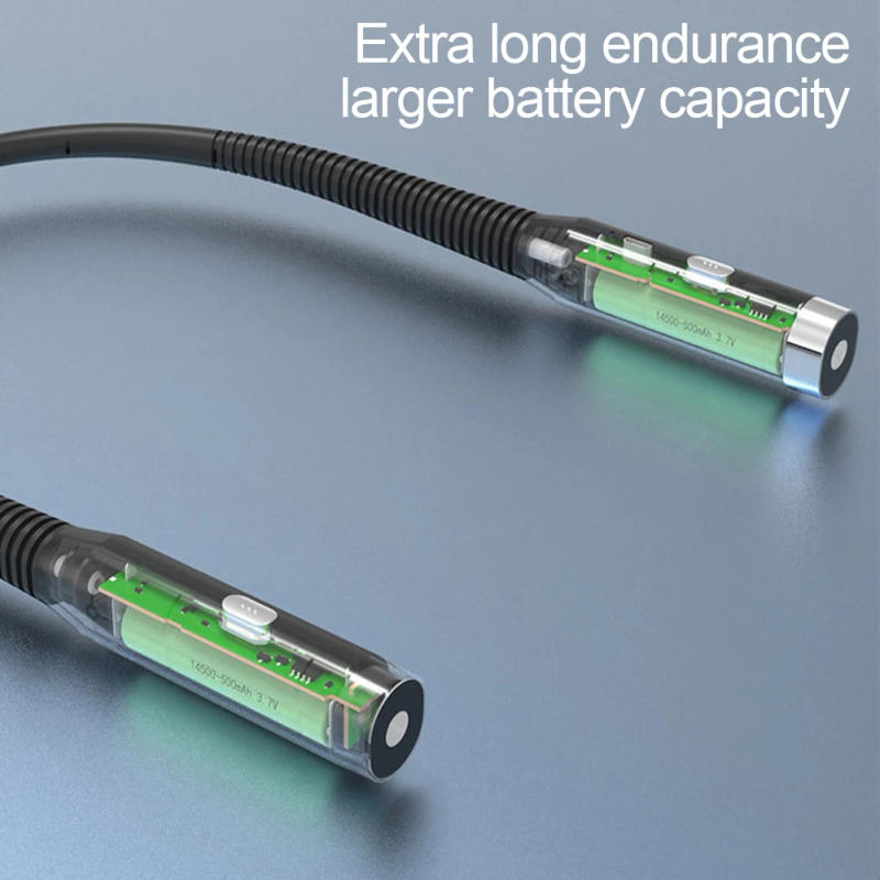 Description Picture 6 of itemLED Rechargeable Neck Light 3 Modes Hug Reading Lamp Portable Book Lamp Novelty Flashlight Book Lamp Night Light Neck Light