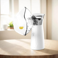 Portable Family Mesh Nebulizer Inhaler Low Noise Ultrasound Medical Silent Atomizer with Mask Kids Adult Saving Emergency Device