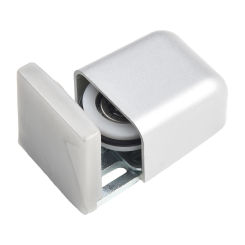 1PCS Door Floor Guide Steel Adjustable Barn Roller Wall Mount Bottom Stay Sliding Hardware Home Renovation For Framed Door