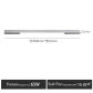 L200cm White