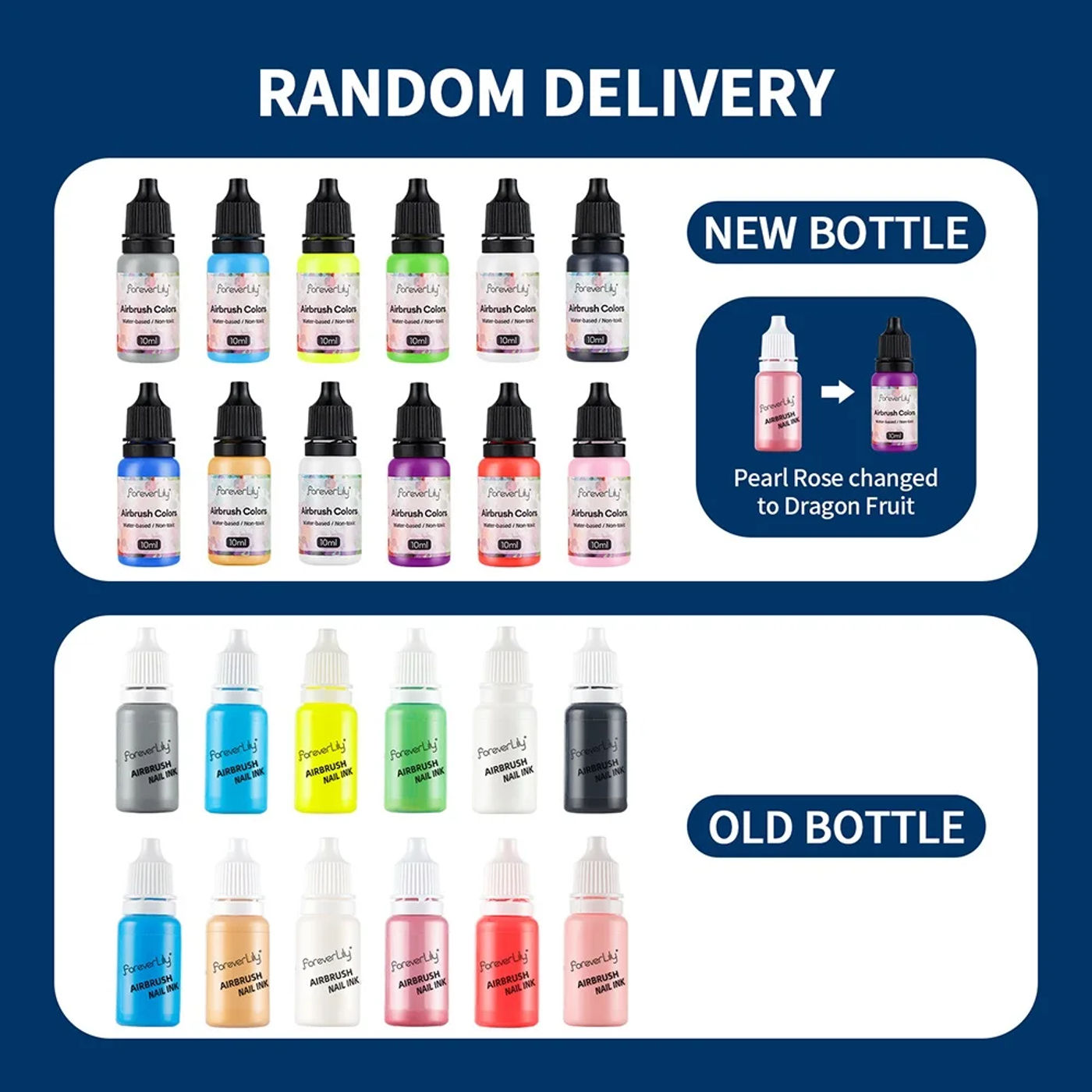 Description Picture 2 of item12pcs Nail Polish Paint Airbrush Nail Ink Use For Airbrush Spray Gun Color Painting Stencil Making Hollow Pattern Nail Art Tools