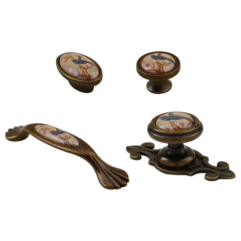 Description Picture 2 of itemCabinet Handle Zinc Alloy High Performance Furniture Hardware Bedside Table Handle for Kitchen Cabinet Cupboard Drawer Bookcase