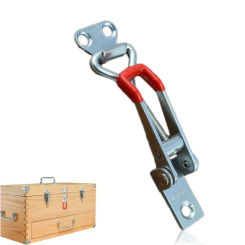 Furniture Hardware Creative Adjustable Stainless Steel For Tool Box Sliding Door Toggle Latch Catch Accessories Tools Household