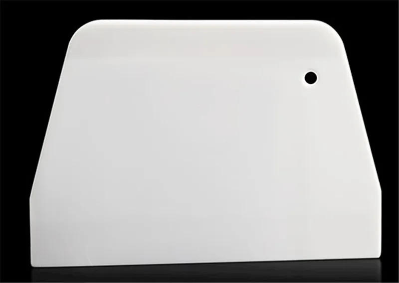 Description Picture 3 of itemTrapezoidal Plastic Scraper for Baking Large Intestine Powder Flour Scraper Dough Cutter Kitchen Utensils Baking Spatula Tools