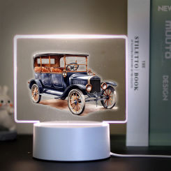 Car Cartoon  Rgb Night Lights Led For Home Children'S Light