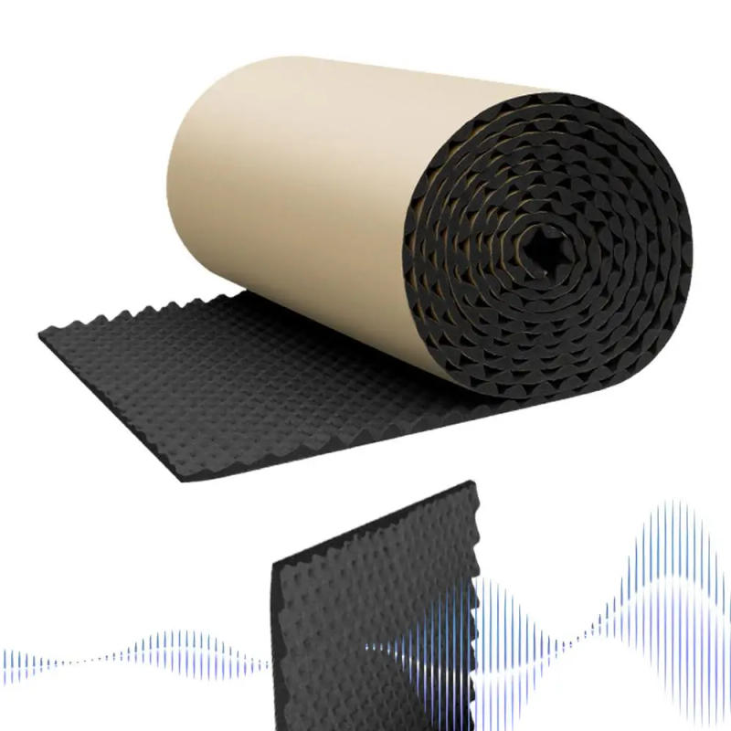 Description Picture 4 of item200x50x2cm Car Sound Insulation Pad Auto Thermal Insulation Mat Waterproof Soundproofing Barrier Interior Accessories