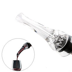 New Magic Wine Decanter Red Wine Aerating Pourer Spout Decanter Wine Aerator Quick Aerating Pouring Tool Pump Portable Filter