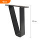 4pcs-13cm-black