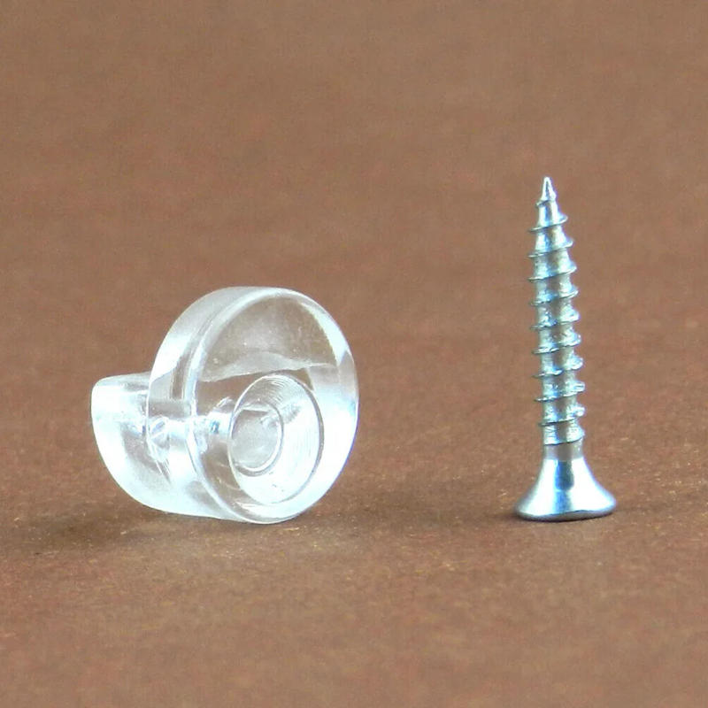 Description Picture 4 of item4Pcs Mirror Wall Clips Fixing Nail Holder Frameless Clips Glass Bracket Mounting Hanging Accessories Furniture Hardware Fittings