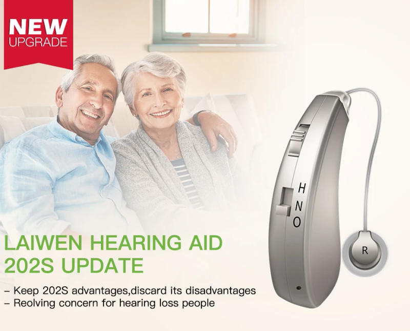 Description Picture 2 of itemRechargeable Digital Hearing Aid BTE Severe Loss Sound Amplifier For Elderly Deafness Wireless Invisible Ear Care Aids audifonos