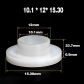 20pcs   M10X12X15.3