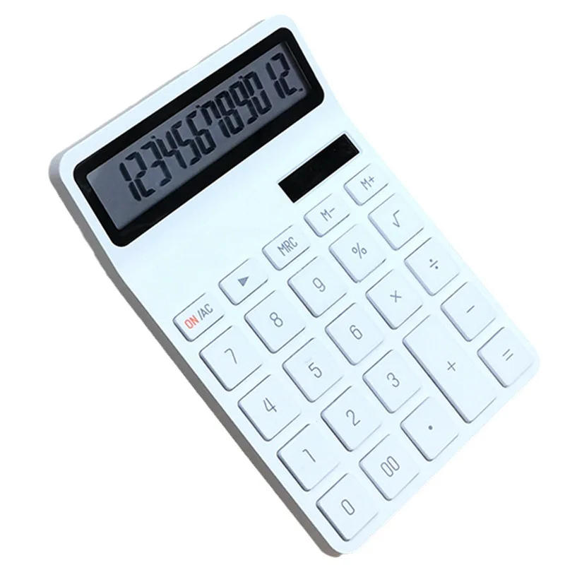 Description Picture 6 of item12-Digit Large LCD Display Calculator Standard Function Calculator with Solar & Battery Dual Power For Home Basic Desktop Office