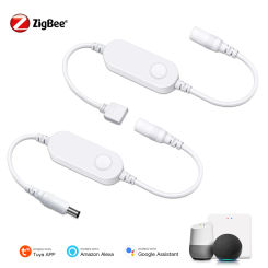 Zigbee 3.0 WiFi CCT LED RGB Controller Dimmer Single Color CCT Tuya Gateway Bridge SmartThing Alexa Google Home DC12V-24V