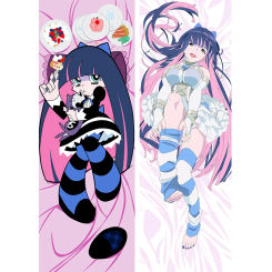 Dakimakura Anime Panty & Stocking with Garterbelt Anarchy Panty Hugging Body Pillow Case Cushion Cover Woman Man Gift Big Size