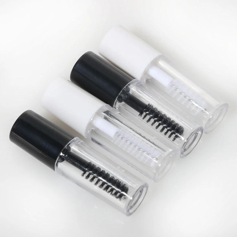 Description Picture 5 of item8/4/2/1PCS 1ML Mascara Tubes Empty Eyelash Cream Refillable Bottles White Cosmetic Sample Container with Eyelash Brushes Make Up