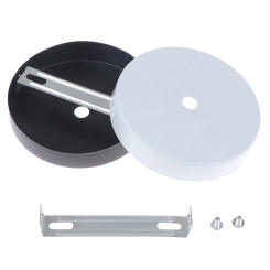 Hanging Chandelier Lamp Plate Metal Ceiling Fixed Wall Base Fixed Accessories 10cm DIY Retro Pendant light Tools