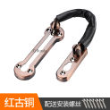 Stainless steel anti-theft chain safety chain latch thickened anti-theft buckle