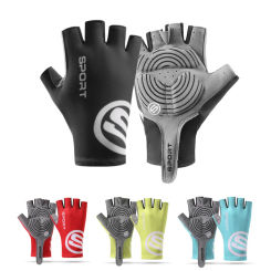 Cycling Gloves Half Full Fingers Bicycle Fingerless Summer MTB Cycle Glove Men Woman for Spotrs Gym Fitness Fishing Bike Trainin