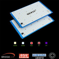 Samsung LM301B Full Spectrum 240W Indoor LED Grow Light for Veg and Bloom  Board QB288 AC 110V/220V Meanwell driver DIY