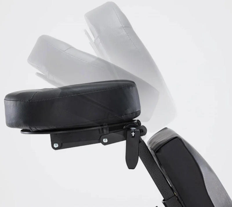 Description Picture 4 of itemFashion Salon Beauty Furniture Foldable Portable Aluminium Alloy PU Leather Red Black White Massage Tattoo Chair Bed Table