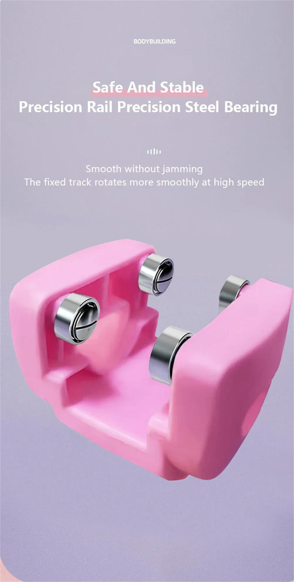 Description Picture 4 of itemSports Hoop Waist Trainer Exercise At Home Slimming Belly Portable Fitness Equipment Body Building Entertainment Fitness