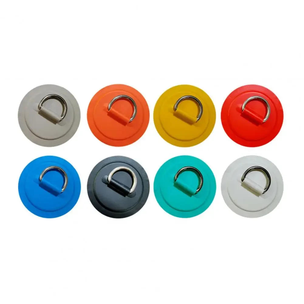 Description Picture 4 of item1Pcs Easy Install PVC Rope Holder Surfboard Dinghy Boat Stainless Steel D Ring Pad Inflatable Boat Patch Boat Accessory