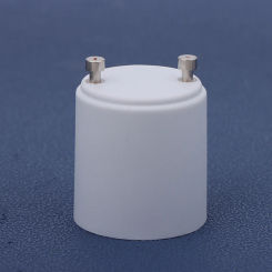 1Pc GU24 To E27 Lamp Holder Converter Led Light Head Base White E27 LED Saving Light Halogen Screw Bulb Socket Adapter