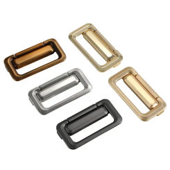 Cabinet Knobs Black Silver Modern Embed Kitchen Cupboard Door Drawer Handles Wardrobe Hidden Pulls Furniture Handle