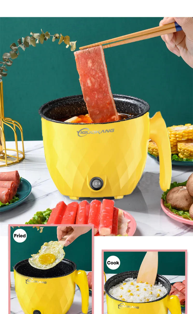 Description Picture 4 of itemMultifunctional Electric Rice Cooker Mini Non-stick Cookware Multicooker for Home Kitchen Appliances Electric Cooker