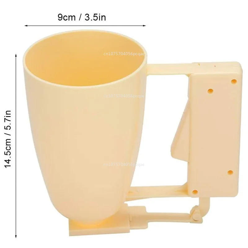 Description Picture 2 of itemCream Dispenser New Handheld Pancake Batter Dispenser Adjustable Funnel Cake Dessert Adjustable Kitchen Funnel Pastry Bake Tool