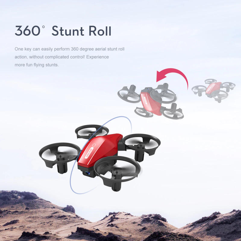Description Picture 6 of itemGt1 Mini Drone 360 degree Rotating Rolling 2.4g Remote Control Four Axis Aerial Camera Boy Christmas Gift Plane Toy