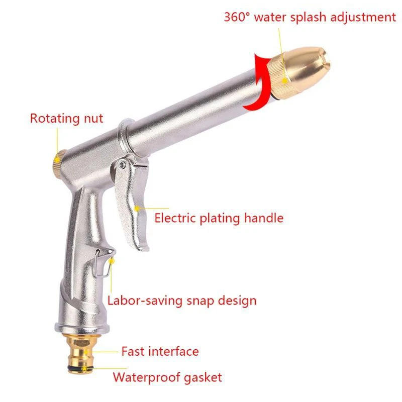 Description Picture 6 of itemScalable Garden Hose Kit Suitable For Garden Cleaning Tools With High-pressure Nozzles Water Guns And Universal Connectors