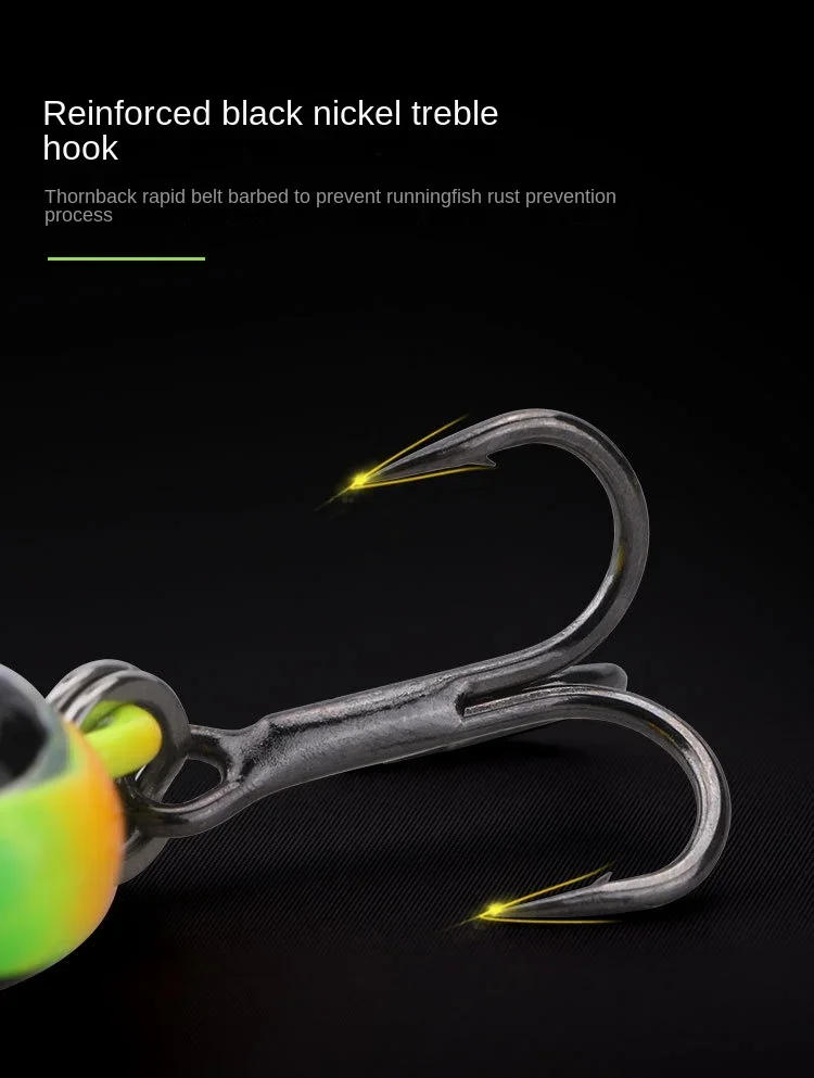 Description Picture 6 of itemSpinner Bait Sinking Metal Jig VIB Chatterbait Rotating Tail Vatalion Lure Sea Fishing Tackle Bass Carp Spoon Wobblers Buzzbait