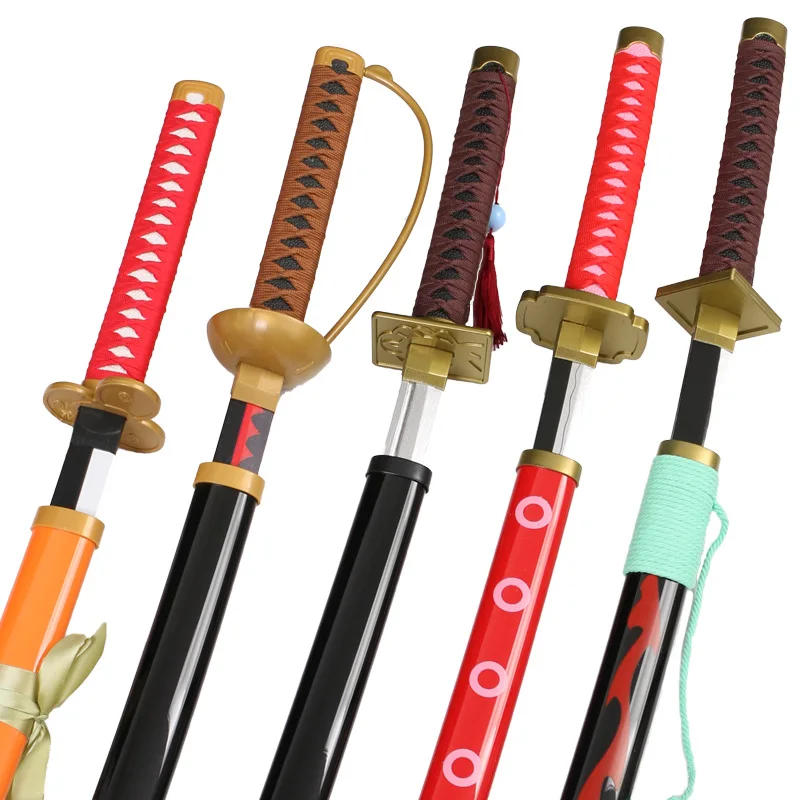 Description Picture 6 of itemNewest Cosplay Red Hair Shanks Katana Bamboo Assembled Sword Role Playing Gol·D·Roger  Anime 104cm Weapon Model