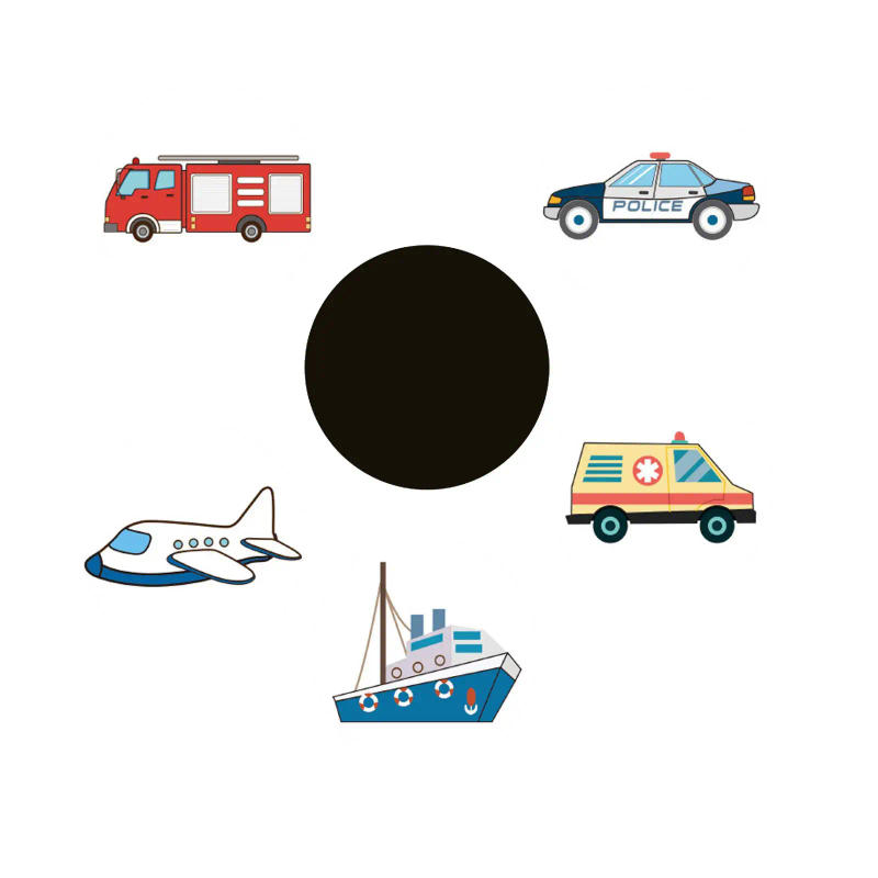 Description Picture 2 of item1Set Color Changing Toilet Sticker Thermochromic Toilet Sticker Urinal Training Waterproof Color Changing Sticker For Kid Potty