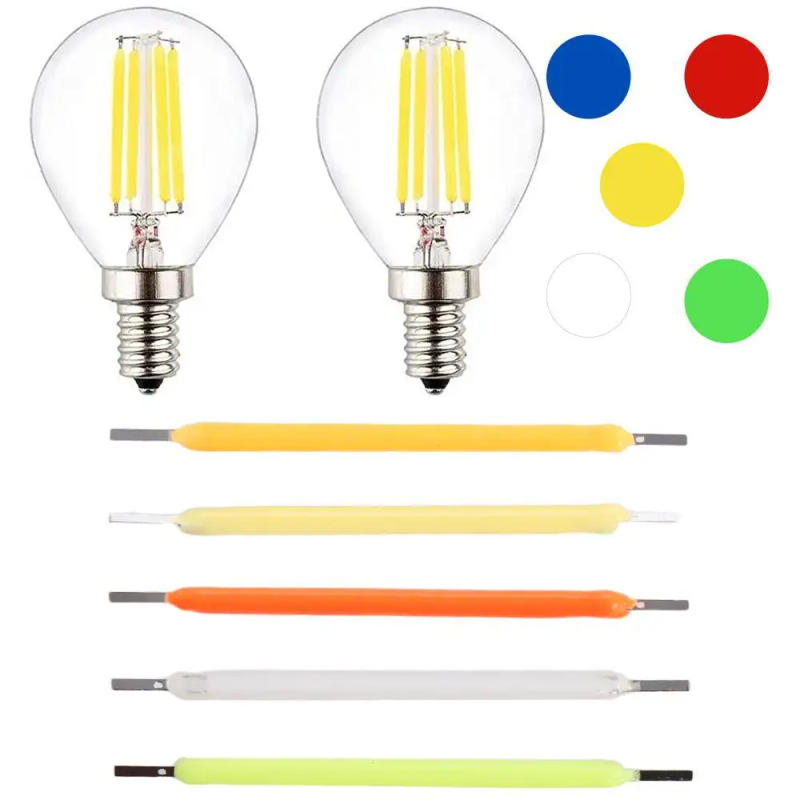 Description Picture 2 of item10pcs Diode LED Repair Incandescent Light Accessories Light Beads LED Bulb Tube LED Filament Lamp Parts
