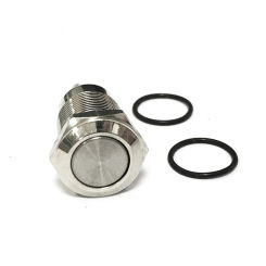 5pcs 12mm Starter Switch Boat Horn Momentary Steel Metal Push Button Switches