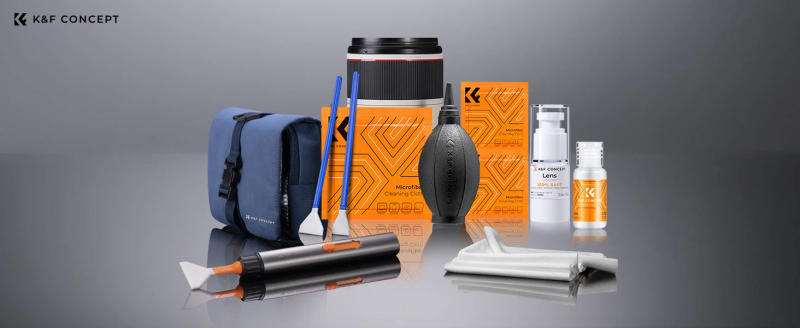 Description Picture 2 of itemK&F Concept 4 In 1 Camera Cleaning Kits Air Blower Cleaning Pen And Cleaning Cloth*2 for Camera Lenses/Filters/Optics Equipment