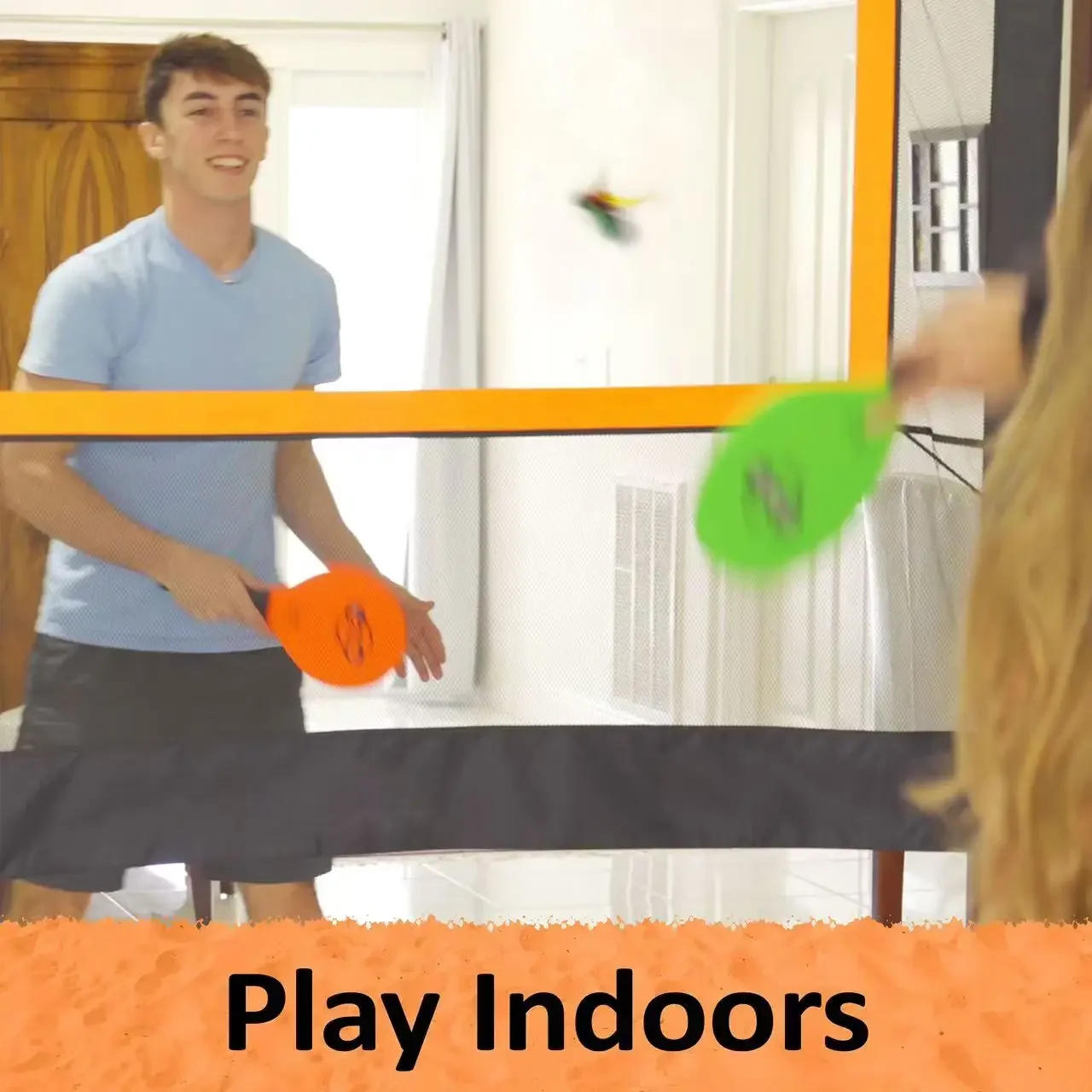 Description Picture 5 of itemBadminton Net Set Indoor Sports Pickleball Backyard Outdoor Shuttlecock ball Carry Bag Beach Tennis Practice game Games